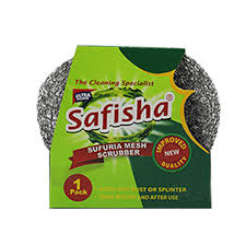Safisha Mesh Scrubber 1'S
